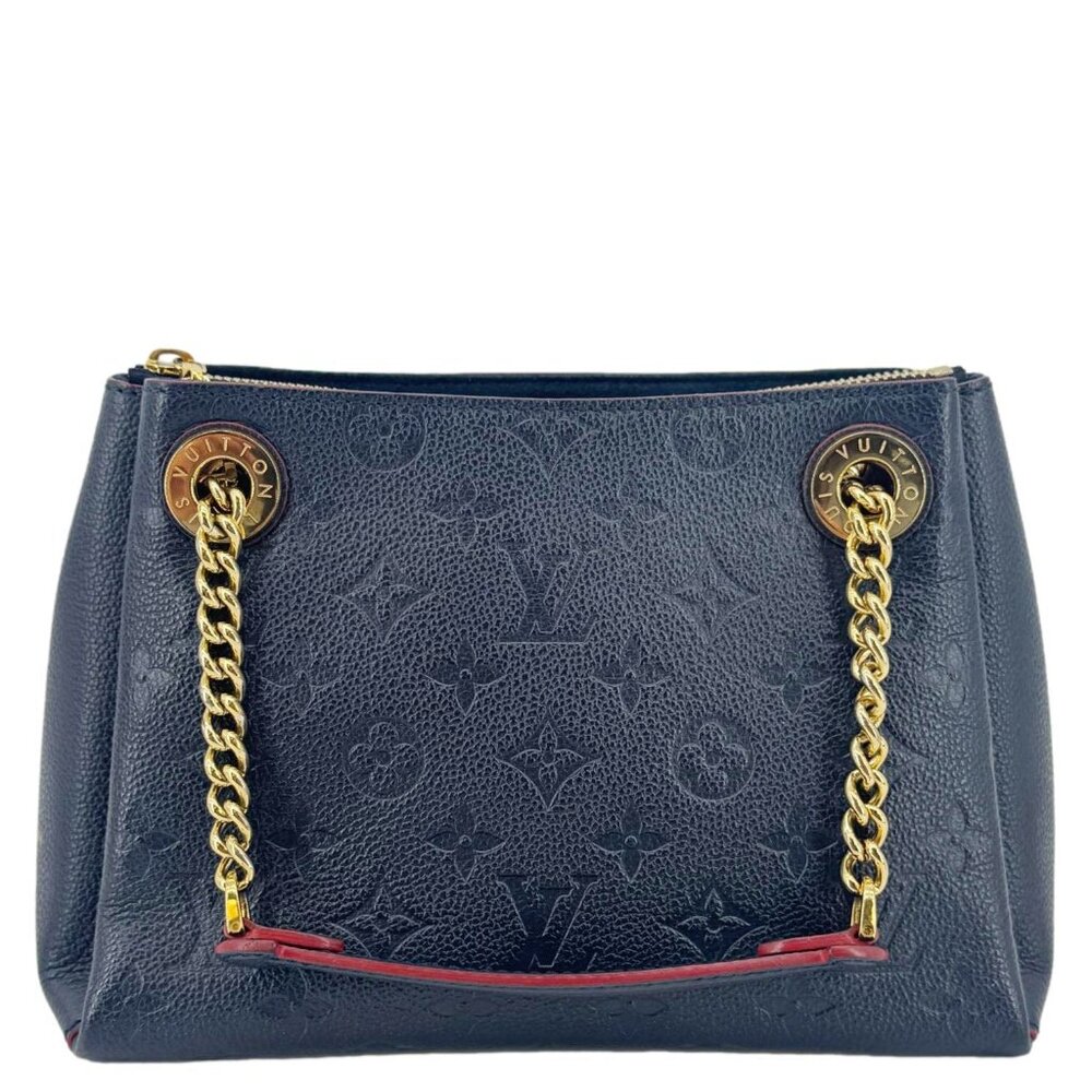 Louis Vuitton  Surene BB Empreinte Leather Shoulder Bag Navy Blue - Picture 6 of 16